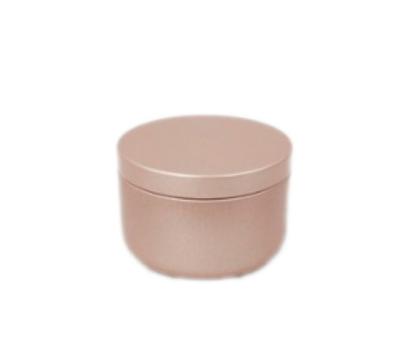 China 50g Seamless Scented Candle Tin Box Metal Tin Container For Tea for sale