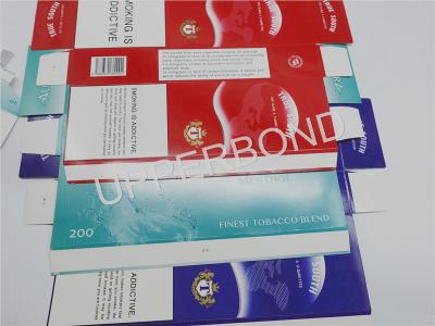China Cigarette Cardboard Cigarette Packaging Materials for sale