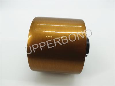 China Easy Self Adhesive Brown Bopp Tear Tape For Tobacco Packing for sale