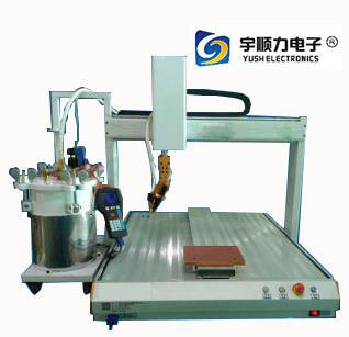 China Intelligent Rotary Head Glue Dispensing Machine Needle Tubing 2.6 L Glue Bottle for sale