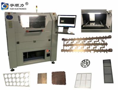 China 300mm/S 10w Sheet Metal Stencil Laser Depaneling Machine for sale