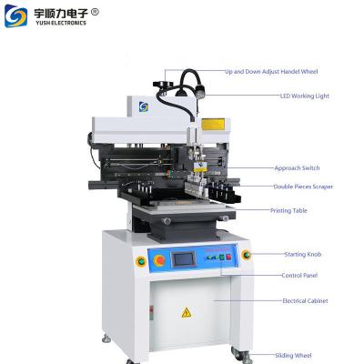 China High Accuracy Solder Paste Screen Printing Machine With Touch Screen for sale