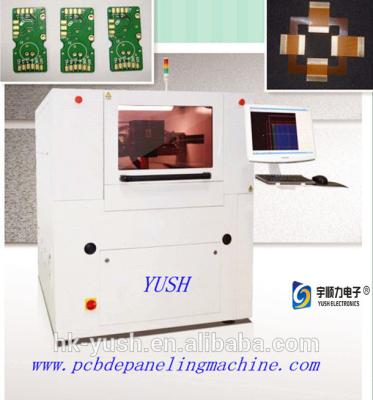 China FR4 LED Board Laser Depaneling Machine ±20 μM Precision / 450*430 Mm 15W 2500mm/s ( max ) UV PCB Separator for sale