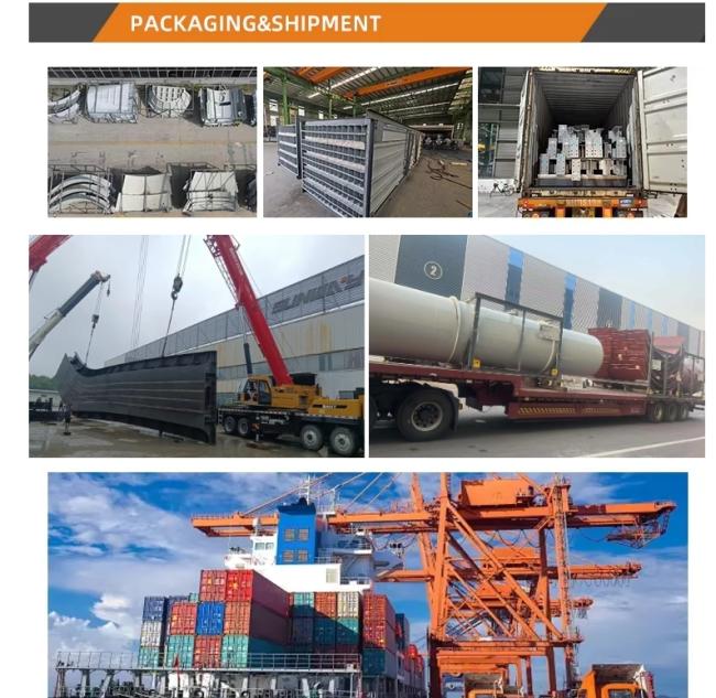 Chemical Plants Steel Chimneys Corrosion Resistant Emission Compliant 6