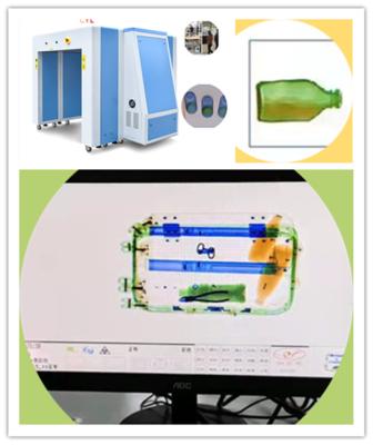 China 1200MM Tunnel 1.2mA Tube X Ray Luggage Scanner Windows Operation 220V for sale
