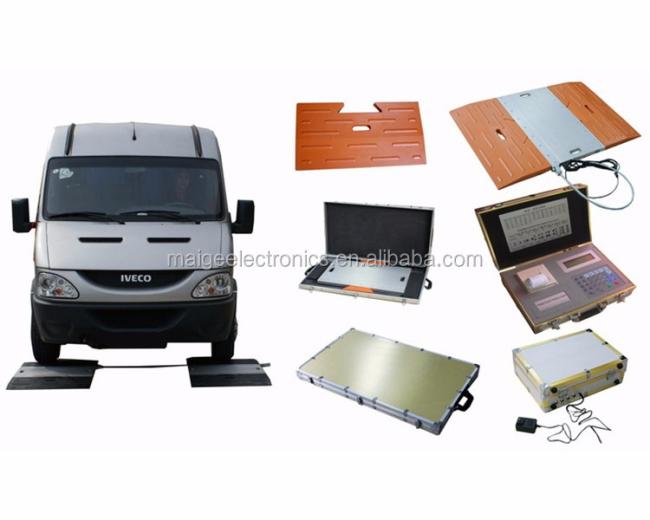 Dynamic Portable Moveable Truck Wheels Axle Load Scale Truck Weighing Scale for Sale