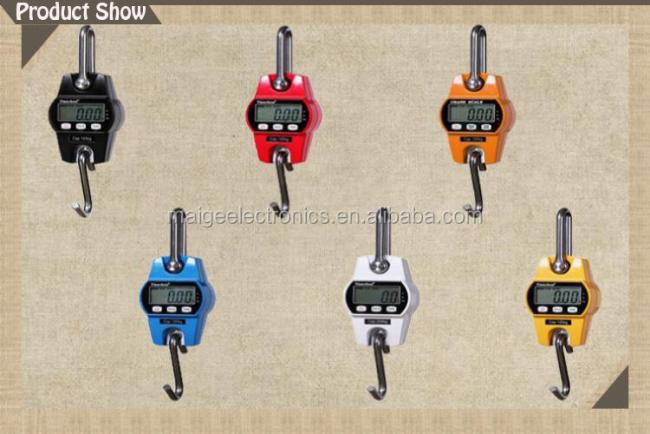 OCS 30kg 50kg 100kg 150kg 200kg 300kg livestock hanging scales crane scale