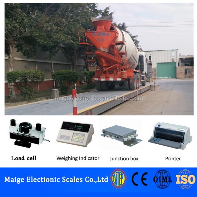 Weighbridge 150 ton 100 ton 80 ton 60 ton 50 ton 40 ton weighbridge 30 ton Scale Full Electronic Weighbridge for Sale