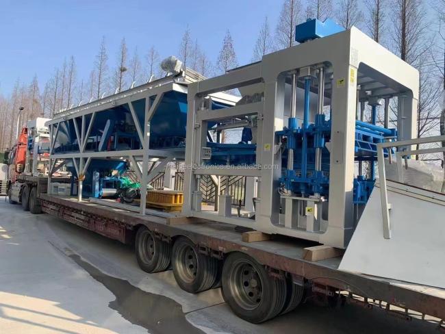QT6-15 Strong Concrete Brick Block Making Machine Machinery Moulding Machine