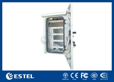 China DIN Rail Single Wall Outdoor Power Cabinet Pole Mounted Waterproof Power Supply Enclosure en venta