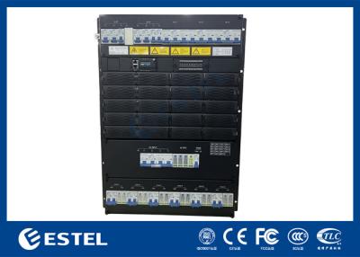 中国 電池管理付き電信電源シェルフのための電信電源支給ラック搭載直すシステム 販売のため