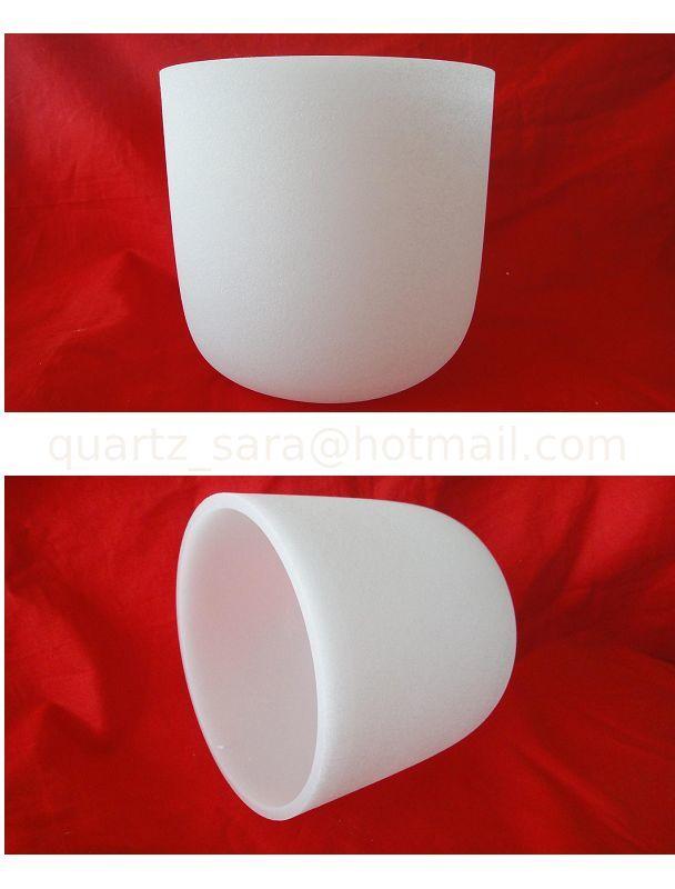 Fused white quartz crucible high tempreture resistant