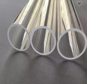 Top Quality Transparent quartz glass tubes OEM Service Available 2