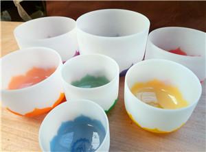 Chakra Lotus Quartz Crystal Singing Bowls Full Sets Wholesale Price 0