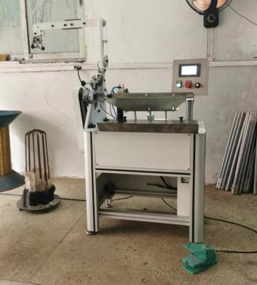 China 1200 Loops/Min WCM-450 Metal Single Spiral Coil Forming Machine Max Forming size 2'' Single Loop Spiral Making Machine à venda