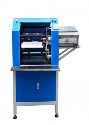 China Auto Pvc Pet Plastic Automatic Coil Binding Machine  Single Loop 500-700 Books / Hour for sale
