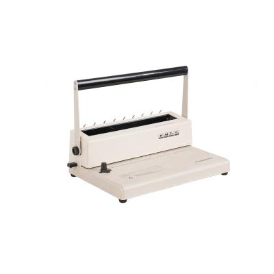 China Manual Comb 300mm Width Document Binding Machine Portable For Office for sale