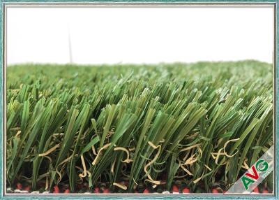 China Professional Natural Artificial Grass Turf , School / Backyard / Garden Fake Grass for sale