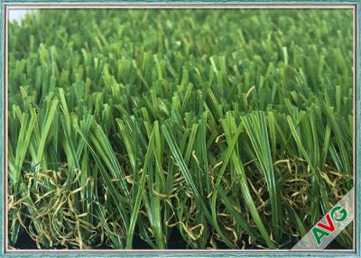 China Anti Color Fading Outdoor / Indoor Artificial Grass Great Weather Adaptability for sale