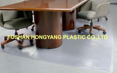 China High - lifetime PVC Material Non Studded Chair Mat 600x 2400 mm for sale