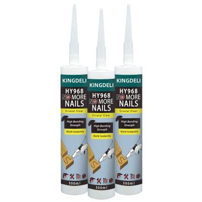 China Multipurpose Liquid Nails Glue , White No More Nails Adhesive MS Polymer Material for sale