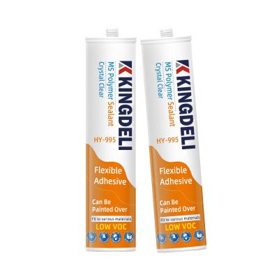 China One Component MS Polymer Adhesive , Construction Joint Sealant For Mirror ISO Certified for sale