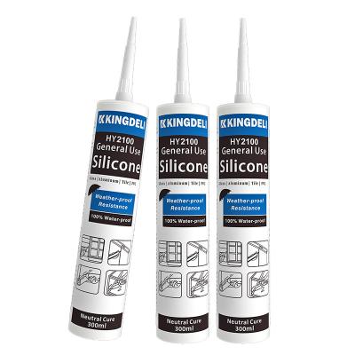 China 280ml Clear Neutral Silicone Sealant Structural Adhesives for sale