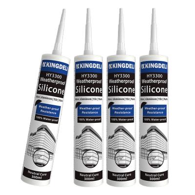 China Neutral Clear GP Silicon Glue RTV Silicone Sealant For Roofing for sale