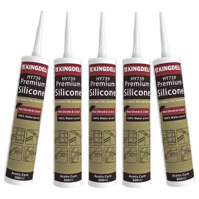 China General Purpose Construction Silicon Glue Adhesive RTV Sealant Silicone for sale