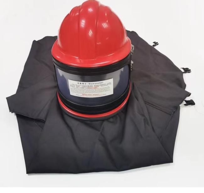oxygen supply type helmet sandblasting Protection cloth