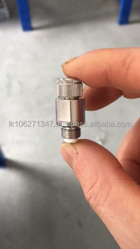 high pressure 1/8"stainless steel fog nozzle with filter mist nozzle spray