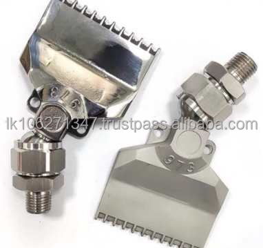 SS wide air jet nozzle with two lugs 973 ss air nozzles 973 air jet nozzle