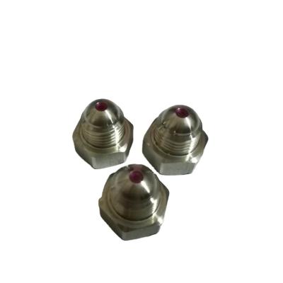 China high pressure needle jet pin nozzle with ruby orific for sale