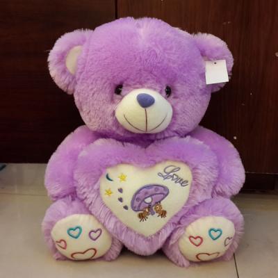 China Stuffed Plush Teddy Bear Toys Purple Teddy Bear for sale