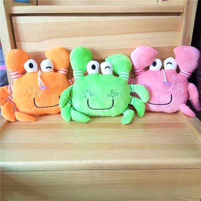China Mixed stuffed plush for grab machine 6-7inches plush toys crab for sale