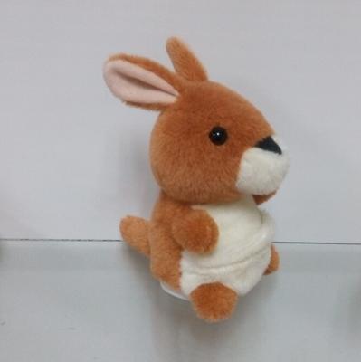 China Repeating & talking & Moving Head Plush Toys Kangaroo  toys function plush toys Kangaroo for sale