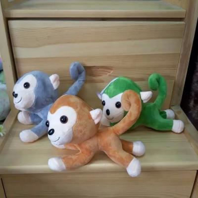 China Mixed stuffed plush for grab machine 6-7inches plush monkey toys for sale