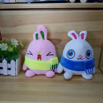 China Mixed stuffed plush for grab machine 6-7inches plush rabbit toys for sale