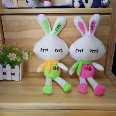 China Mixed stuffed plush for grab machine 6-7inches plush bunny  toys for sale