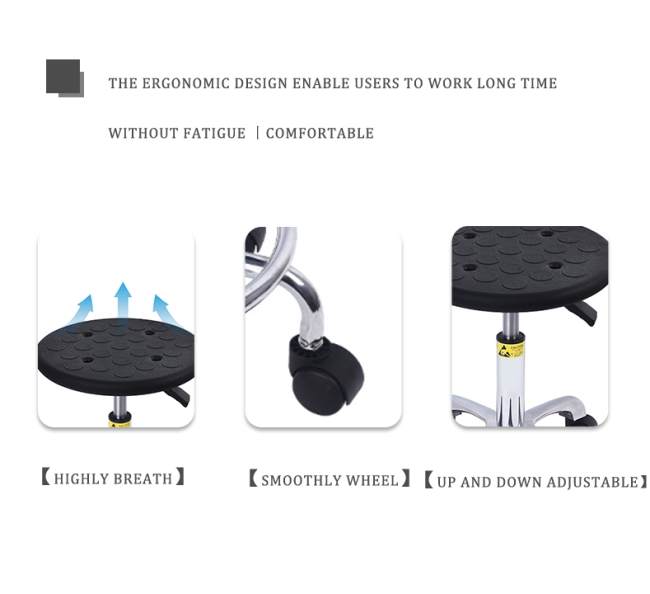 Chair height adjustment demonstration