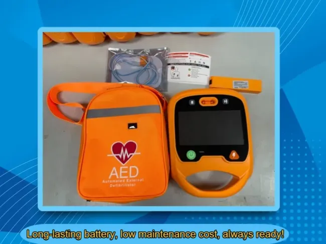 Aed-102 Effective Emergency Equipment Essential Medical Automatic External Defibrillator