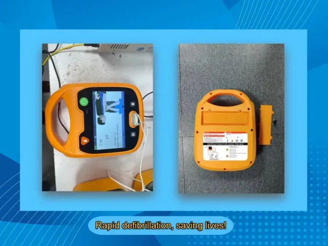 Aed-102 Effective Emergency Equipment Essential Medical Automatic External Defibrillator