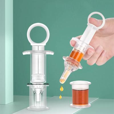 China Syringe Feeder Pacifier Medicine Dropper Squeeze Medicine Dispenser Pacifier for sale