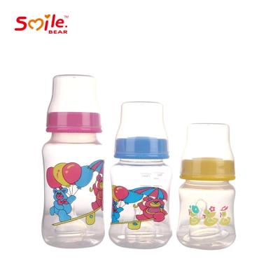 China Standard Babies Milk Bottle Bpa Free Pp Eco-friendly Food Grade Custom Logo Silicone Nipple Infant Pp Feeding Baby Bottles for sale