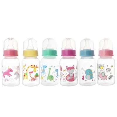 China 250ML Milk Feeding Bottle Branch Anti Choke Baby Training Bottle en venta
