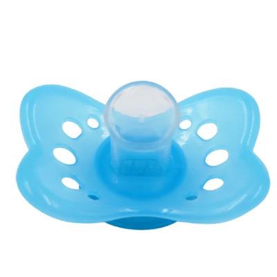 China Printed Silicone Nipple Pacifier Baby Sleep Soother Pacifier Eco Friendly for sale