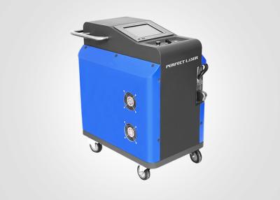 China 100w Fiber Laser Cleaner Rust Removal Laser Cleaning Machine For Iron Stainless Aluminium for sale