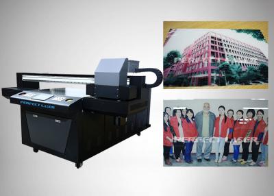 China 1.5KW Digital UV Flatbed Printing Machine With Epson DX7 For Packaging Design for sale