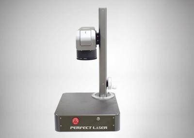 China Tabletop Mini Fiber Laser Marking Machine 10 20 Watt For Metal / Plastic Marking for sale