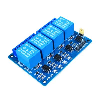 China 5V Optocoupler 4 Channel Relay Module IED Programming STEM Education for sale